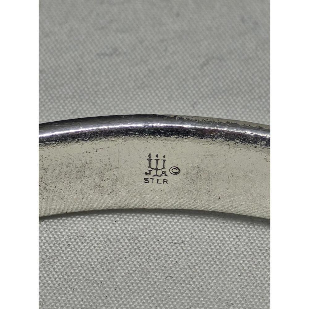 James Avery Sterling Silver Christian Symbol Bangle Retired View 3